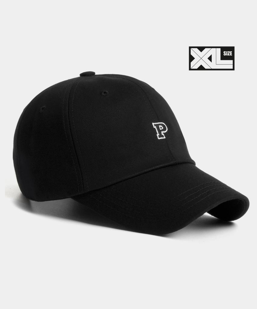 Кепка Peullaeto большого размера XL Plateau P Черная