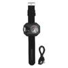 Wrist Flashlight Waterproof Rechargeable 5 Modes Watch Flashlight with Compass for Camping Hiking