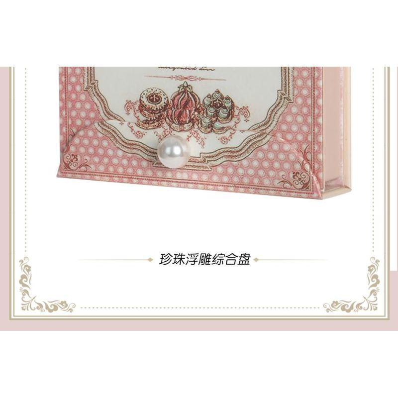 COLORROSE - Pearl Embossed Western Antique Makeup Palette - 2 Types