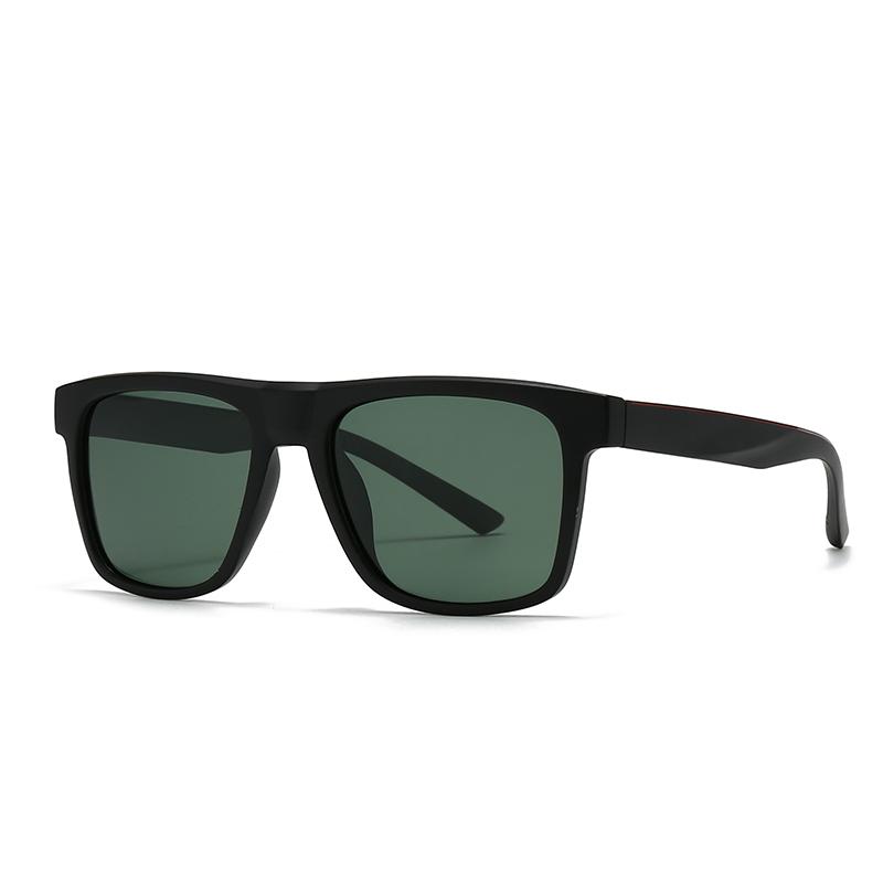 Новые Европейские и Американские Модные Солнцезащитные Очки с Квадратной Рамкой в Стиле Инс, Современный Шарм, Поляризованные для Мужчин 9