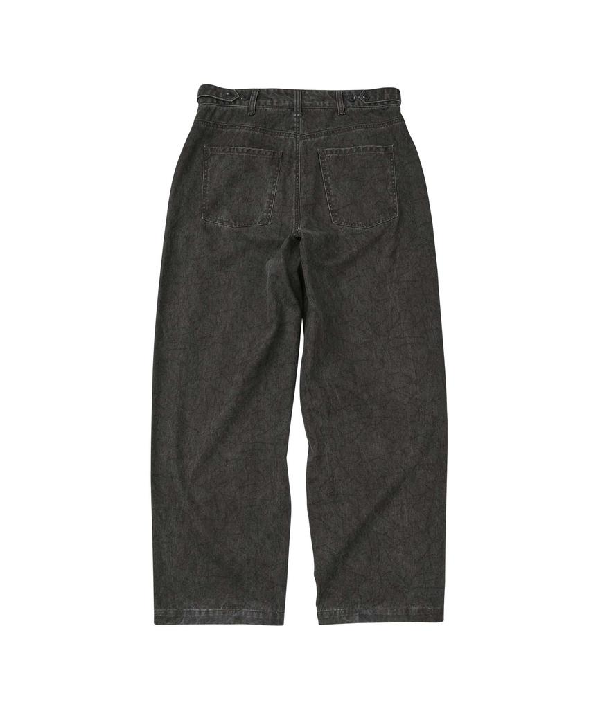 WMC Cotton Washed Balloon Pants_Charcoal Grey