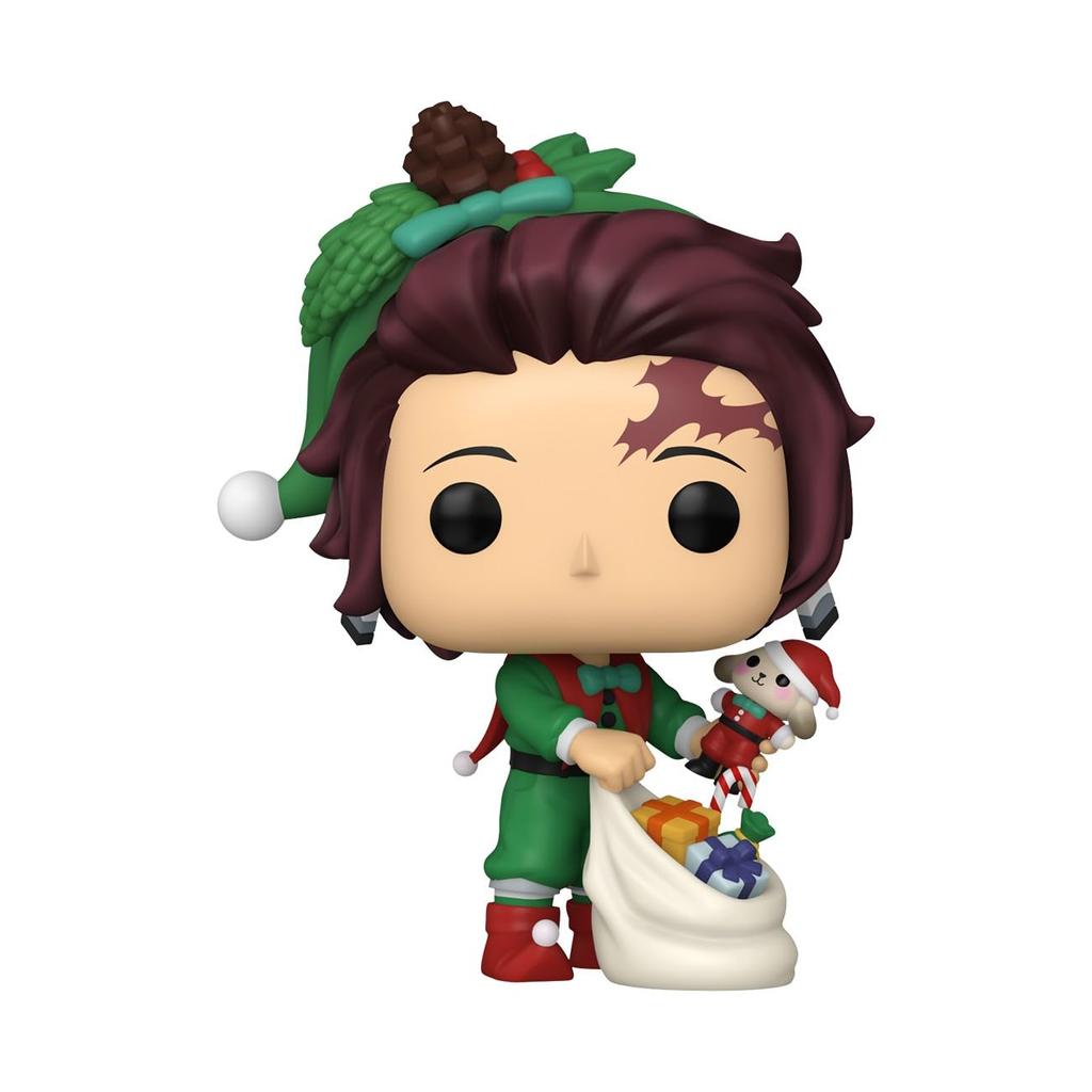Funko Клинок, рассекающий демонов Танджиро Камадо Праздничная Коллекционная Виниловая Фигурка Идея для Подарка Официальная Атрибутика Игрушки для Детей и Взрослых Фанаты Аниме Коллекционер и Для Коллекции