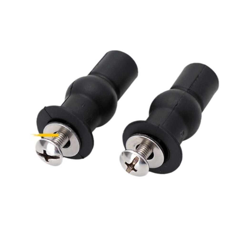 Rubber Material Expansion Mount Screws Toilet Replacement Parts  Standard Toilet Seats