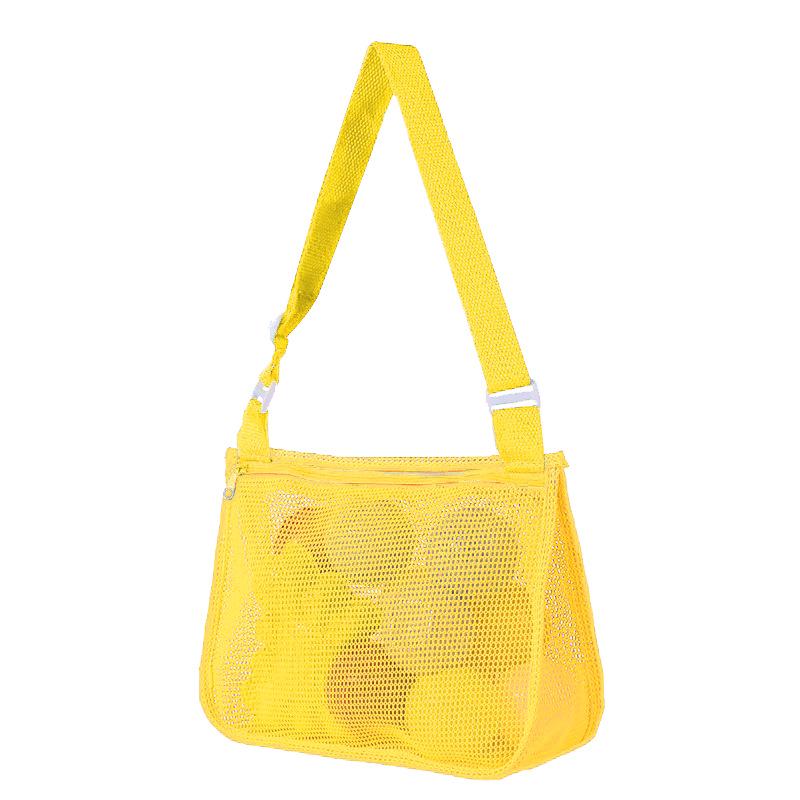 Kids' Travel Beach Toy Mesh Storage Shoulder Bag