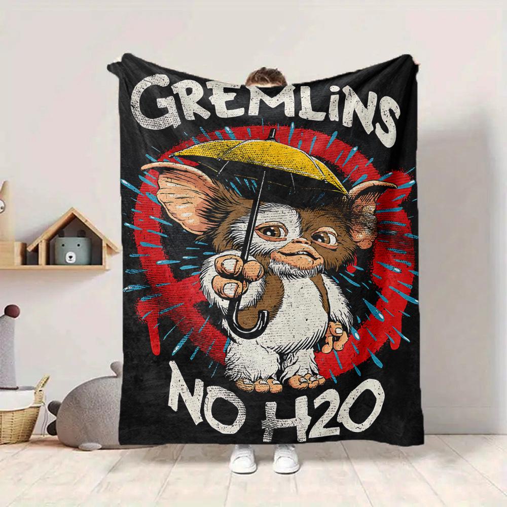 1 шт. Плед Gremlins Легкий фланелевый плед для дивана, кровати, путешествий, кемпинга, гостиной, офиса, дивана, кресла и кровати