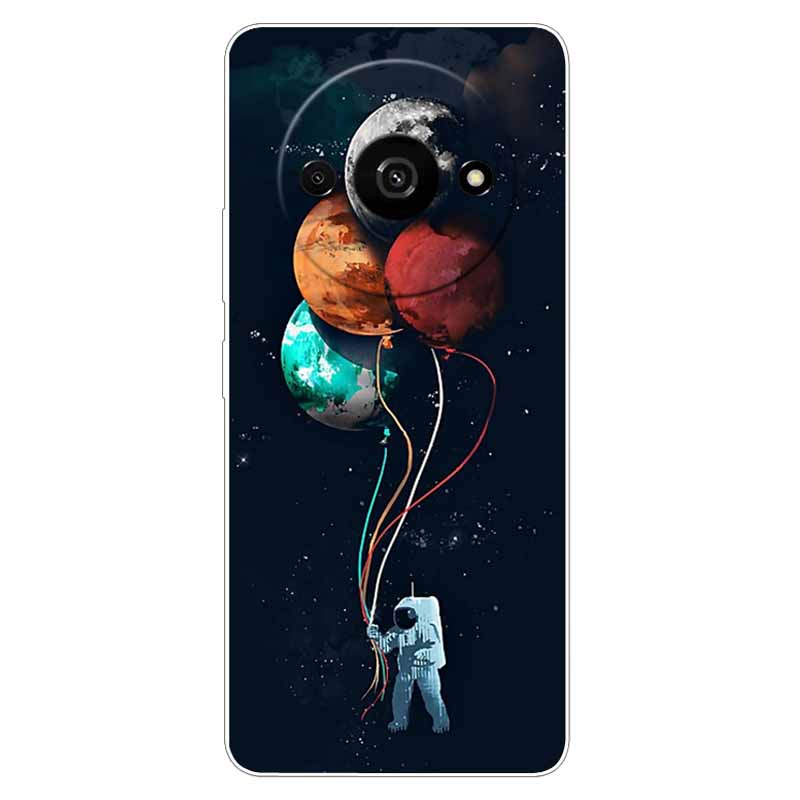 Для Xiaomi Poco C61 Чехол Мягкий Силикон Лев ТПУ Ударопрочная Задняя Крышка для Чехлов Xiaomi Poco C61 C 61 Милый PocoC61 Модный Корпус
