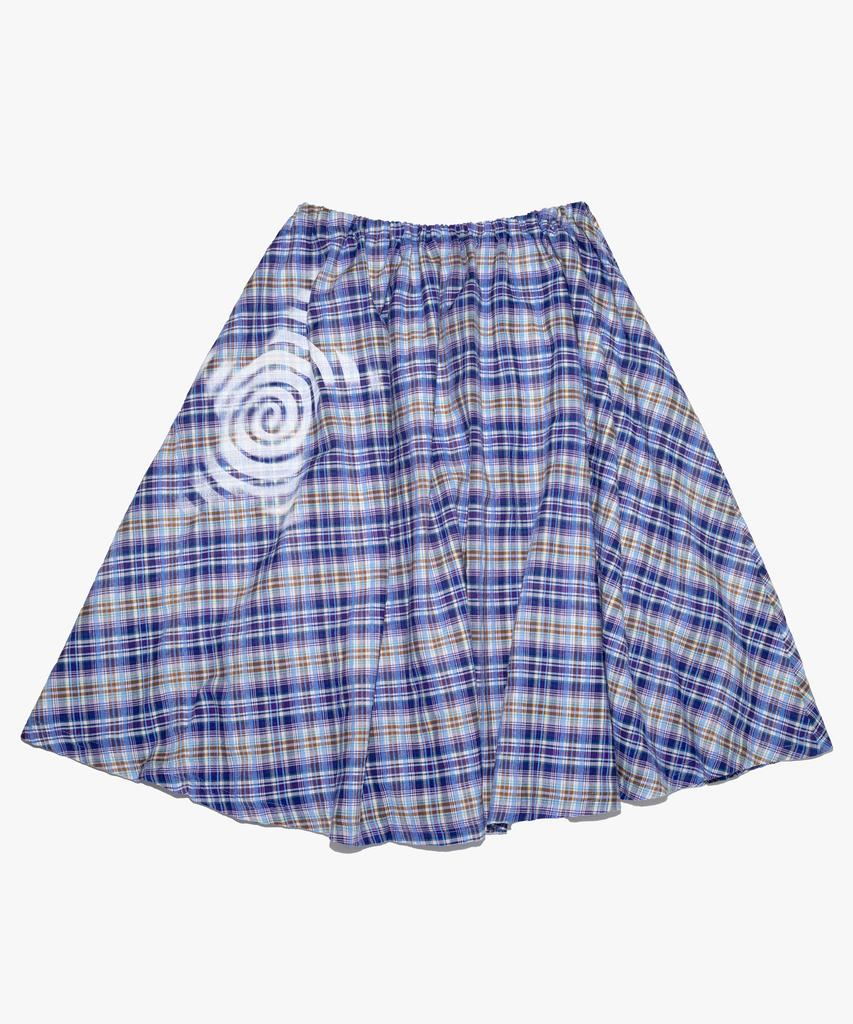 Web House Check Twister Star Skirt - Blue