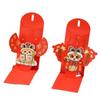 2Pcs Chinese 3D New Year Red Packet Blessing Lucky Red Pockets  Chinese New Year's Eve