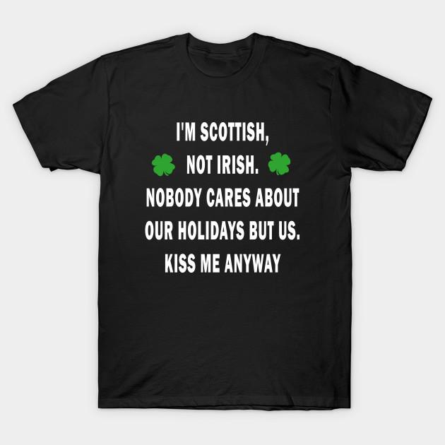 Asian Size Men Print T-shirt Scottish - St Patricks Day No-Cut Heat Transfer Print Cotton Tshirt
