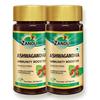 Ashwagandha Capsules, With Goodness of Natural Extracts of Ashwagandha, Helps Boost Immunity - (Pack of 60 Veg Capsules X 2)