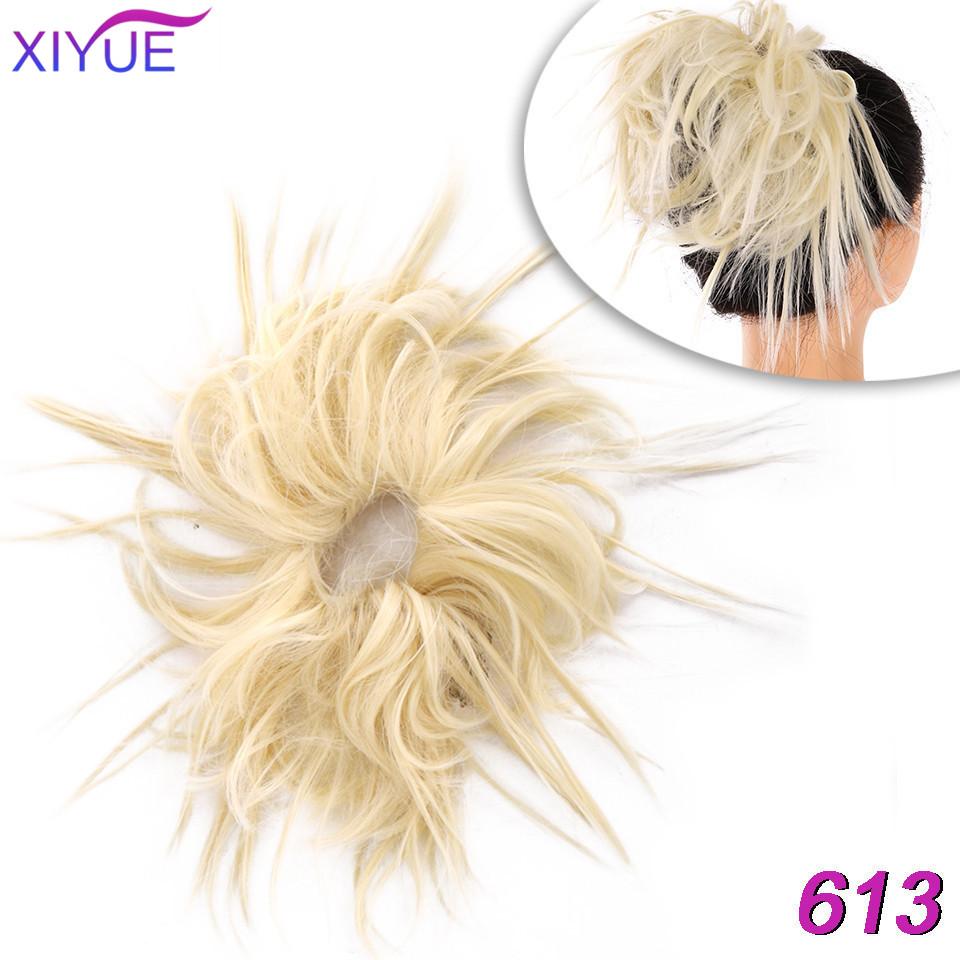 Синтетический шиньон, грязная резинка для волос, резинка для волос, пучок, вьющаяся прическа, шиньон, высокотемпературная накладная резинка для волос, пончик, накидка, хвостик
