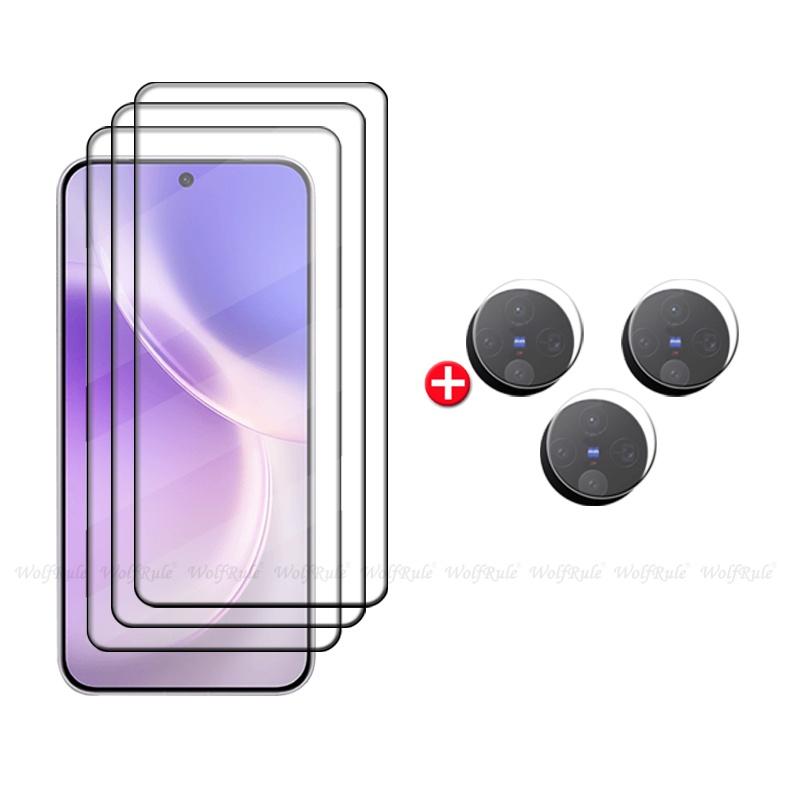 6-in-1 For Vivo X300 Glass Vivo X300 Pro Tempered Glass Protective Full Cover Glue 9H Screen Protector For Vivo X300 Lens Glass