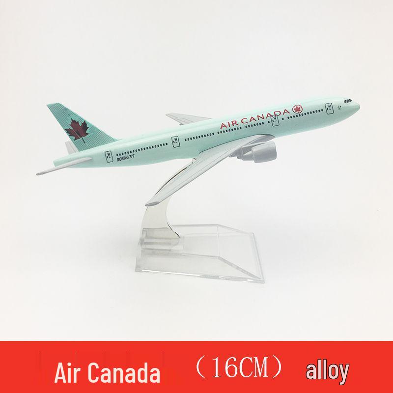 16 см, модель самолета из сплава, игрушка-модель: A320 Sichuan Airlines, China Southern Airlines A380, Air China Boeing B747
