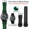Высококачественный резиновый ремешок для часов Casio G-Shock GM2100 GA2100 DW5600GM GA 2100 DW6900 силиконовые ремешки аксессуары 16 мм
