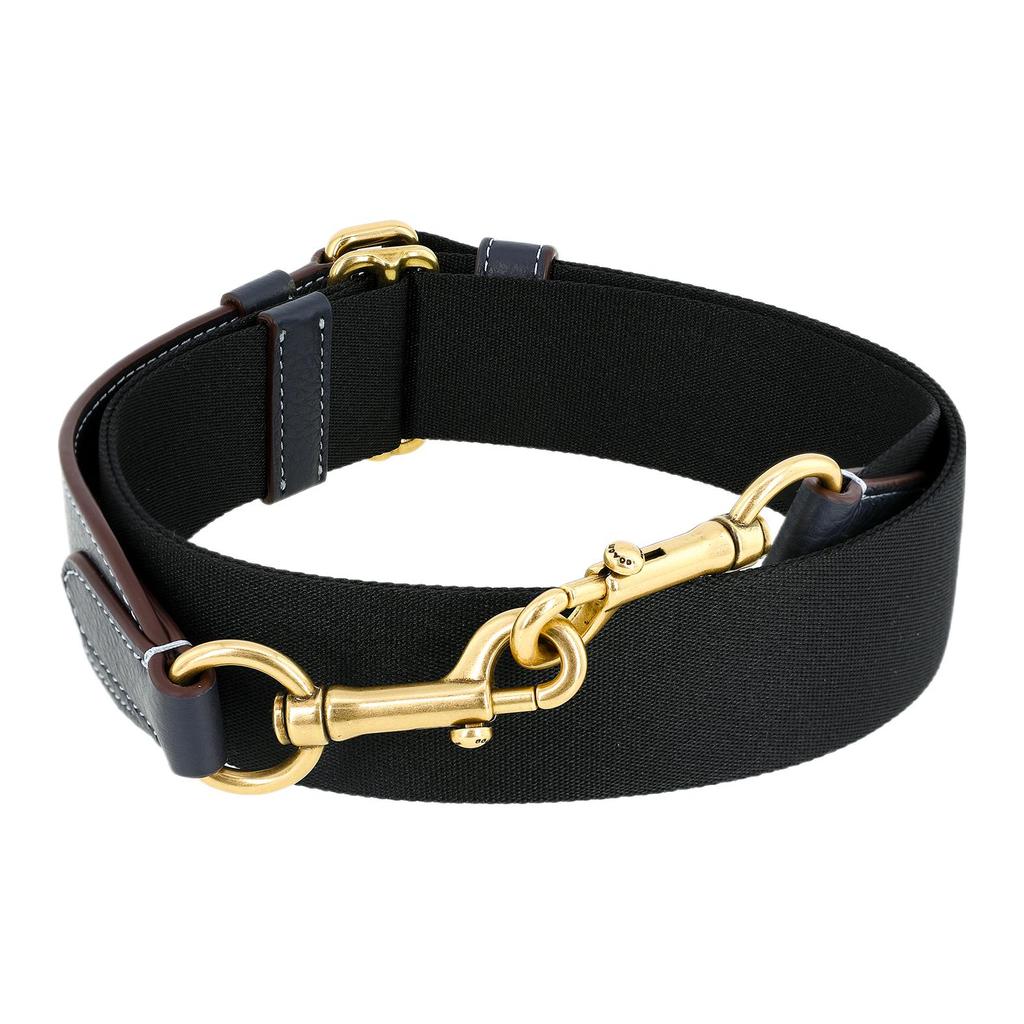 New COACH Sullivan Jacquard Fabric With Cow Leather Crossbody Bag, Shoulder Bag Trumpets Men's Denim CG996-B4DE