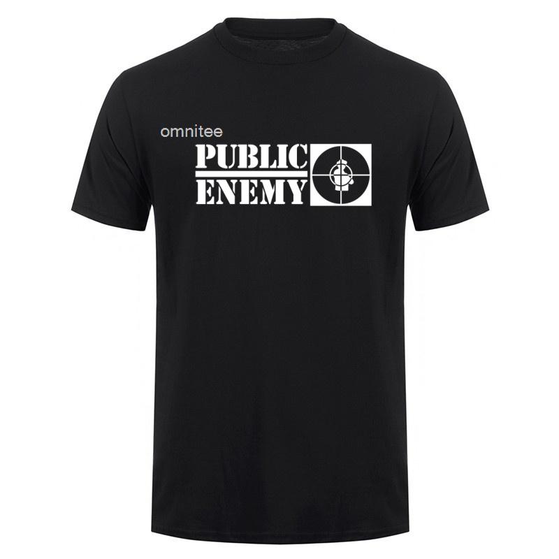 Vintage Public Enemy Tshirt Tops Summer Graphic Cotton Streetwear Birthday Gifts Short Sleeve T Shirts Hj114