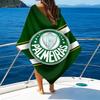 Beach Towel with SE Palmeiras logo Pattern - soft,absorbent,machine washable Lightweight&Modern,swimming,Travel Essentials