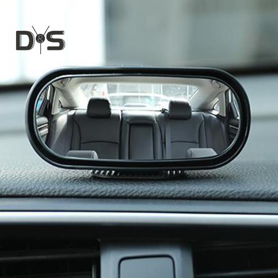 Автомобильное зеркало заднего вида с широким обзором, регулируемым углом обзора, универсальным креплением, простотой установки, прямоугольное автомобильное зеркало для слепых зон