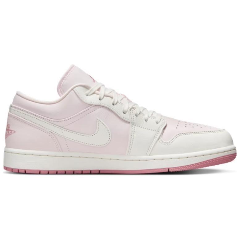 Jordan Air Jordan 1 Low top Vintage Basketball Shoes Men's White Pink IH0823-611