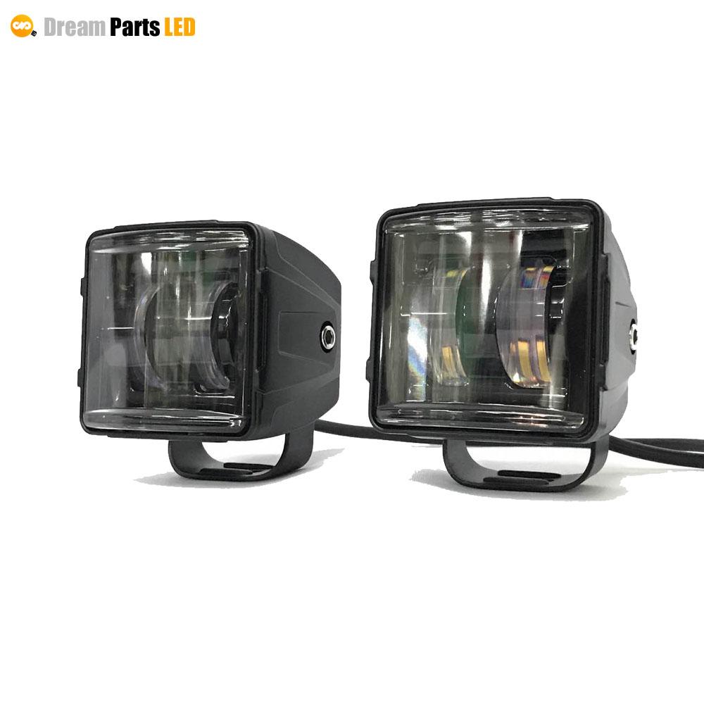 Super Bright 40W Black Motorcycle U5 LED Driving Fog Spot Beam HeadLight Led Motorcycle Light for Electric Bike