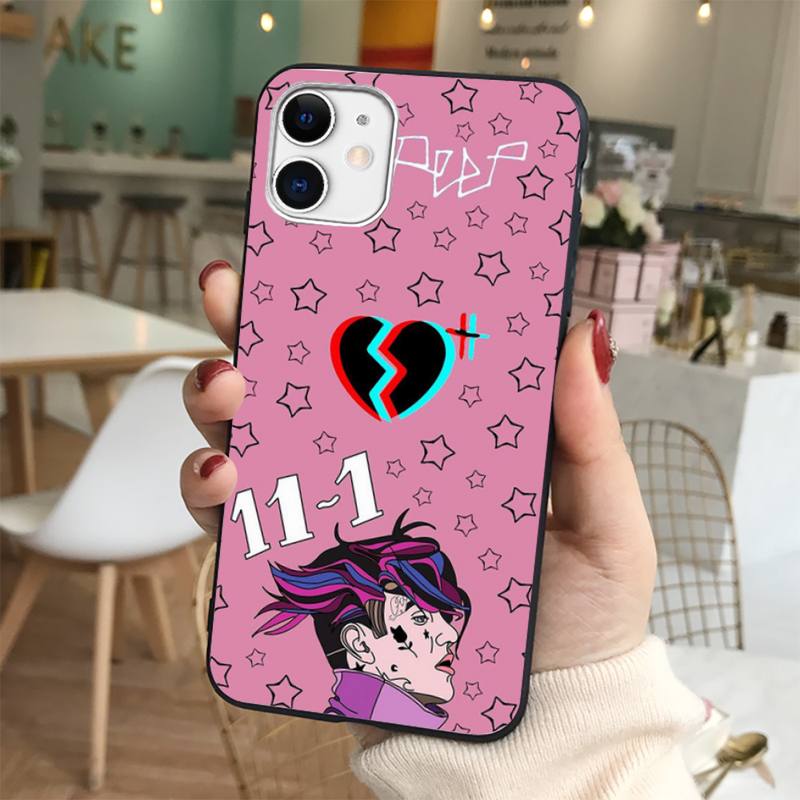 Yinuoda Чехол для телефона Lil Peep Hellboy Love для iPhone 11 12 13 mini pro XS MAX 8 7 6 6S Plus X 5S SE 2020 XR