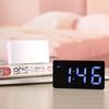 Светодиодное зеркало-будильник, предметы интерьера, электронные часы, цифровой стол, украшение для спальни, настольные умные аксессуары, часы