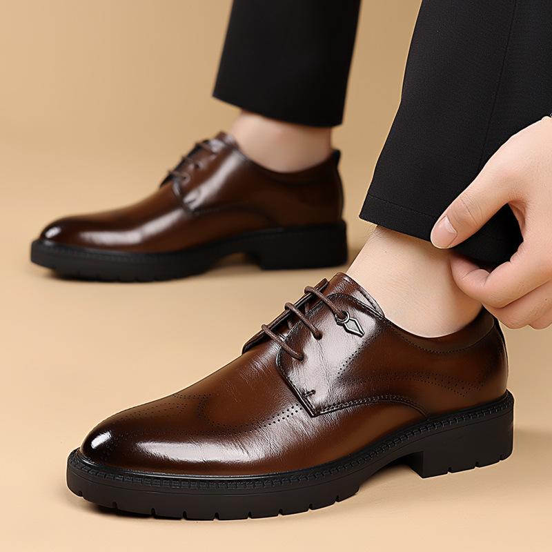 Однотонные туфли в стиле business casual для мужчин, весна-осень, новая коллекция дизайнера, мужские модельные туфли, модные туфли для мужчин, свадебные туфли для жениха