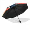 1pc Captain America, Shield Automatic Folding Umbrella - Sturdy 8-Rib Polyester Canopy,Sun-Defying Travel Companion yy251023142