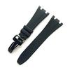 Silicone Watch Band for AP Royal Oak Offshore Series 15710 26470 Folding Buckle Rubber Strap 28mm