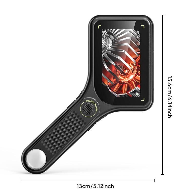 Handheld USB Digital Microscope 3.0 Inch Big Screen Autofocus Digital Magnifying Glass 500x 2MP for Electronics Repair PCB Watch