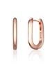 [ELLE Jewelry] 14K Basic Square One-Touch Ring Earrings ELGPEE551