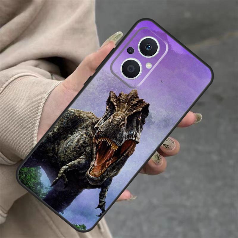 Чехол Динозавр для OPPO Reno 8T 13F 14F 12F 11F 10 12 13 14 Pro 7 8 Lite OPPO Find X8 X6 X9 Pro