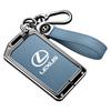 DMTZ1 2025 Zinc Alloy Leather Car Remote Card NFC Key Case Fob Cover For Lexus F Sport ES LM GS IS NX RX LX LS RX300 Styling Accessory