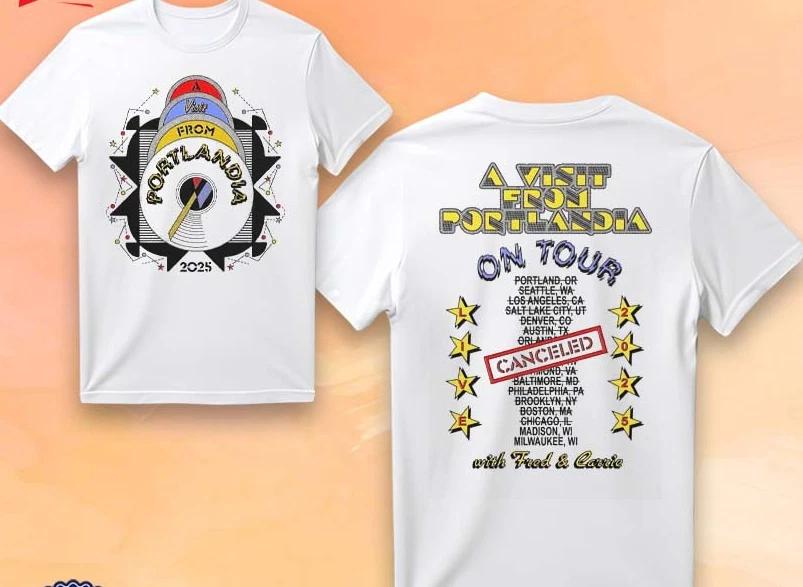 A Visit From Portlandia 2025 T-ShirtT-Shirt T