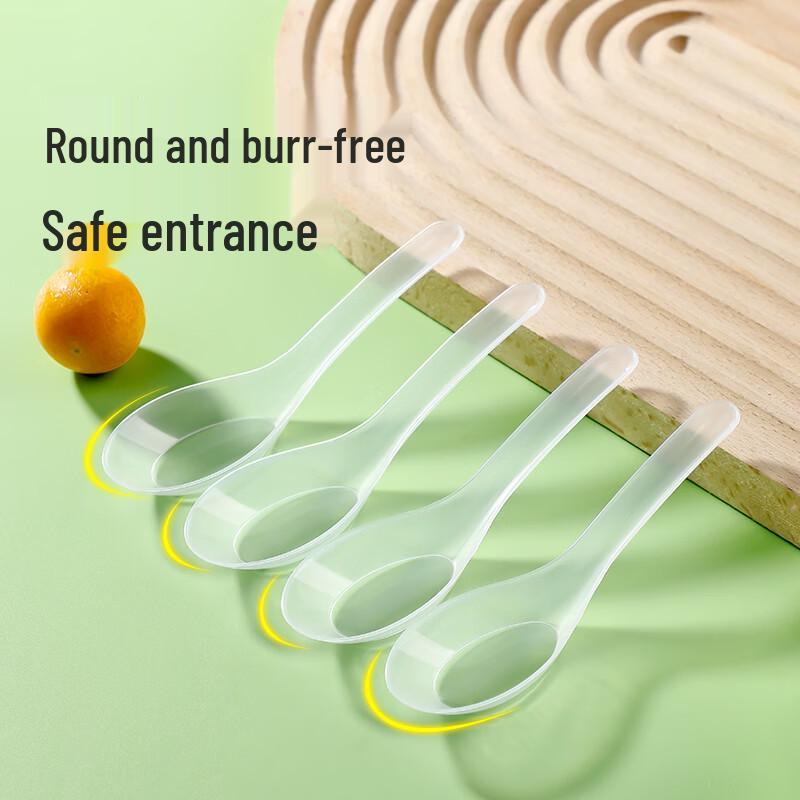Maryya Disposable Food-Grade Spoons