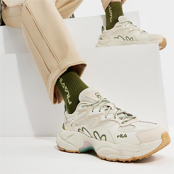 Fila Fern Casual Shoes Men Sneakers Ivory F12M411116FSC