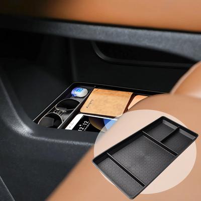 Нижний ящик для хранения подлокотника, лоток центральной консоли для Nissan Pathfinder 2024, аксессуары-органайзер для нижнего хранения подлокотника