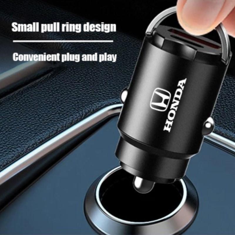 pzsh2 100W QC3.0 PD Mini Car Charger Fast Charging Car USB Type C Charger For Honda Civic FIT Accord Prelude CRV 5th City CRZ CRX Jazz