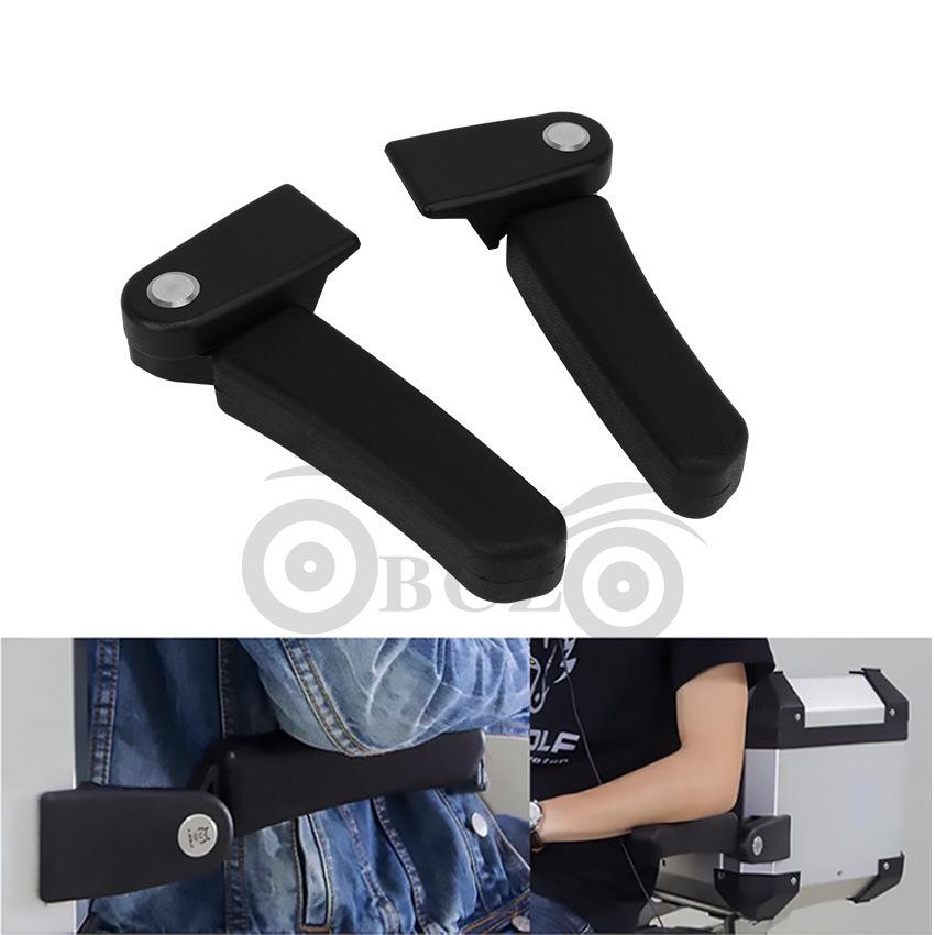 Universal Aluminum Motorcycle Rear Seat Handrail with Armrest for R1200ADV Adventure Bike