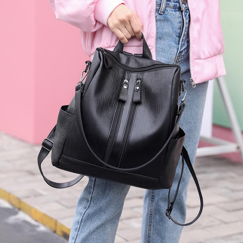 Fashion Backpack Women's New Large-capacity Versatile Women's Bag