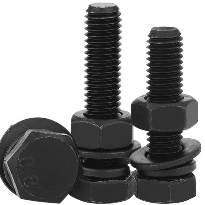 Комплект высокопрочных шестигранных болтов, гаек и шайб – M6/M8/M10, класс 8.8