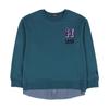 Hazzys Kids 110 Size British Layered Sweatshirt Hsf12tm14m Bu