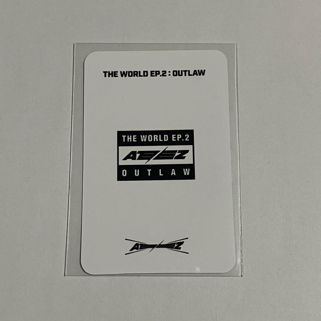 [USED] ATEEZ OUTLAW Hongjoong Yes24 Trading Card