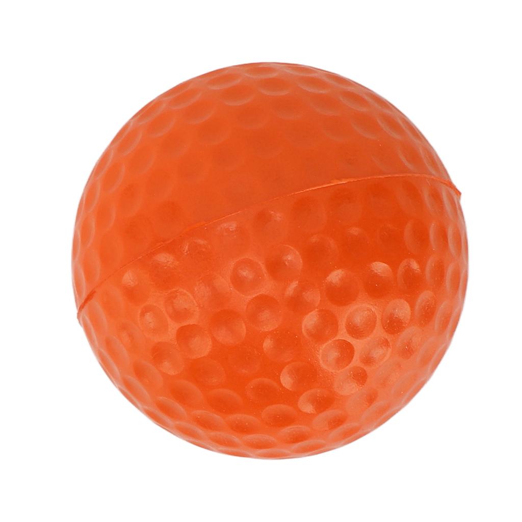 42.5mm PU Foam Golf Balls Strong Flexibility Outdoor Golf Practice Ball for Sports FitnessOrange