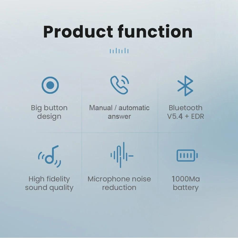 Мотошлем Bluetooth-гарнитура BT12B с шумоподавлением и водонепроницаемостью IP65