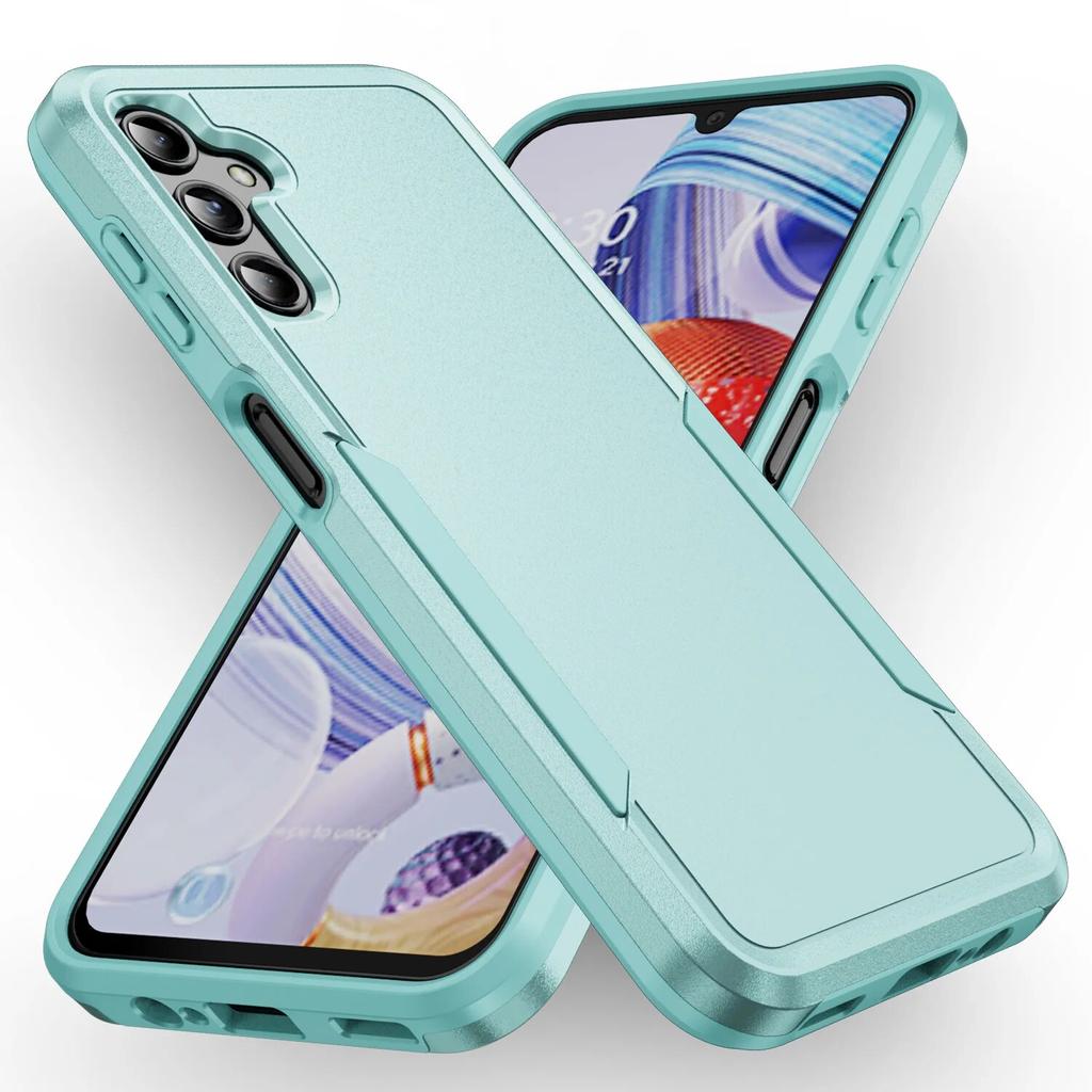Синий противоударный задний чехол для Samsung Galaxy S23 FE, S22 Ultra, S23 Plus, S21, S20, S23, S22, S21 с тонким профилем и текстурированным захватом