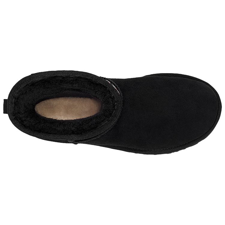 UGG Классические мини-сапоги Stud Ii из овчины, женские сапоги, черные 1119101-BLK