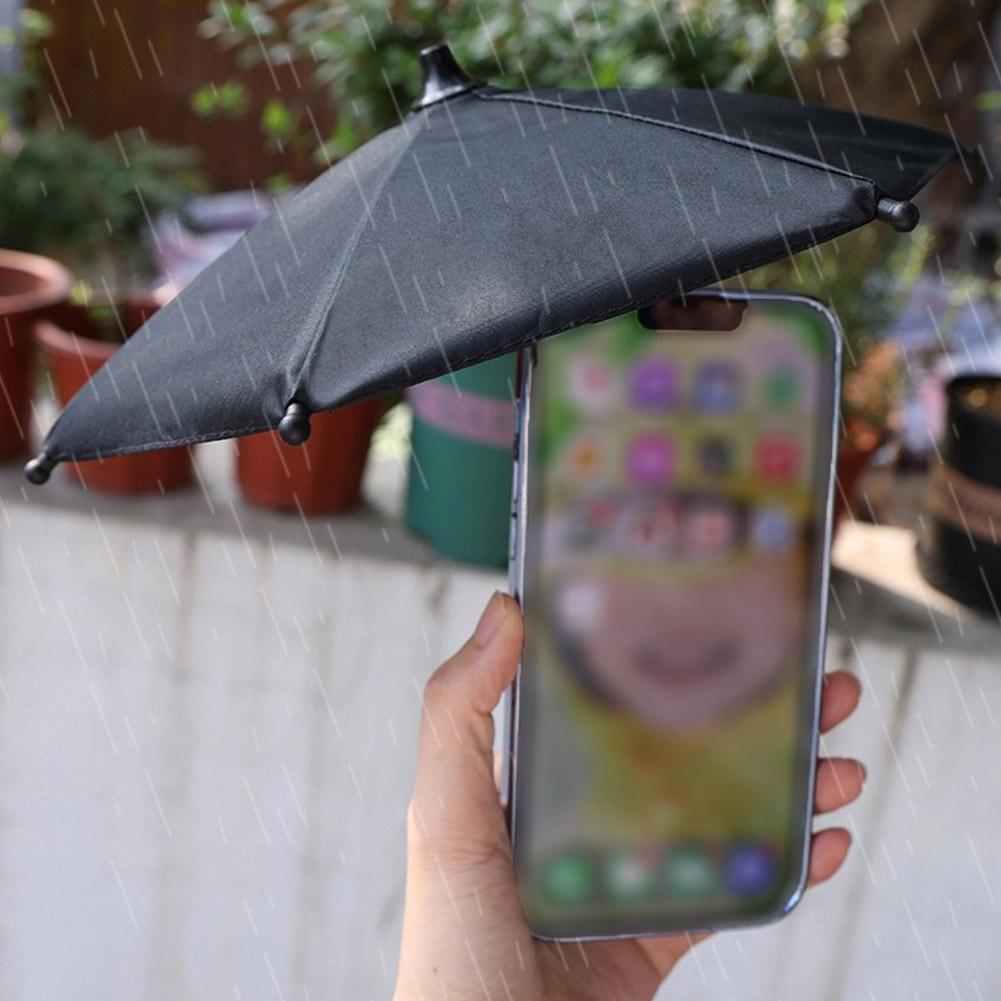 Магнитный зонт для телефона для iphone 15/14/13/12 Pro/Pro Max Антибликовый солнцезащитный козырек Защитная крышка Вращение 360° Мини-зонт 24 см