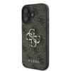 Guess Guhcp16S4Gmgbr Iphone 16 6.1 Brązowy/Brown Hardcase 4G Duże Logo