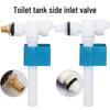 Универсальный туалетный заливной клапан с боковым подводом и запорный клапан